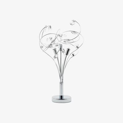 BHS.com Othello Table Lamp, Chrome