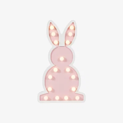 BHS.com Glow Bunny Table Lamp, Pink