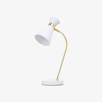 BHS.com Olson Arc Task Table Lamp, White