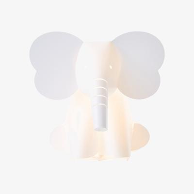 BHS.com Glow Elephant Origami Style Table Lamp, White