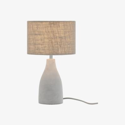 BHS.com Mini Marcus Concrete Table Lamp, Satin Nickel