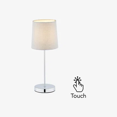 BHS.com Mira Touch Stick Table Lamp, Grey
