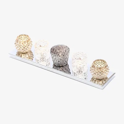 BHS.com Emery Table Lamp, Champagne and Smoked Glass