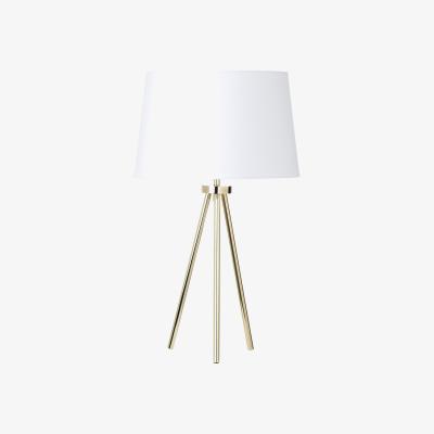 BHS.com Tristan Tripod Table Lamp, Brass and White