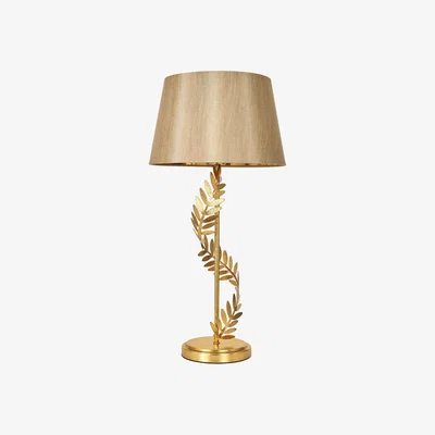 BHS.com Brookby Stem Table Lamp, Satin Brass