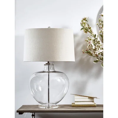 Cox and Cox Edie Glass Table Lamp