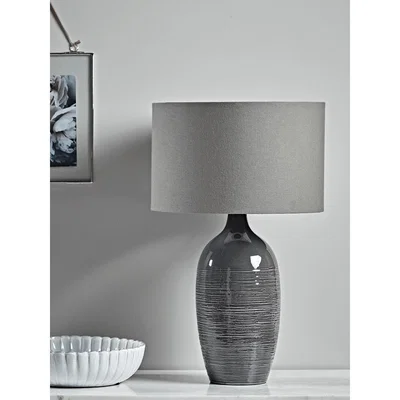 Cox and Cox Sketch Ceramic Table Lamp