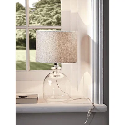 Cox and Cox Recycled Glass Table Lamp