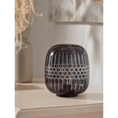 Cox and Cox NEW LED Geometric Lamp - Blue