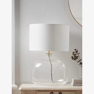 Cox and Cox Textured Glass Table Lamp