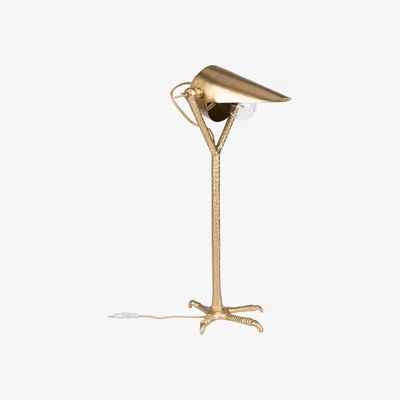 Cuckooland Dutchbone Falcon Table Lamp in Brass