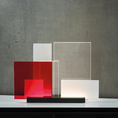 The Conran Shop On Lines Table Lamp in Black & Neutral