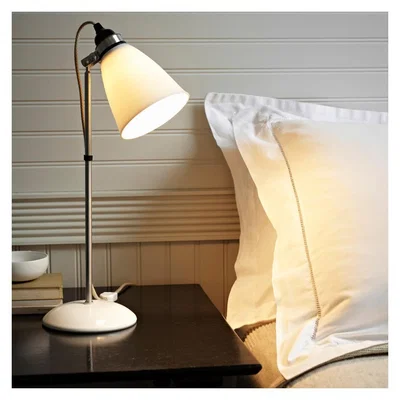 The Conran Shop Hector Dome Table Lamp White Medium