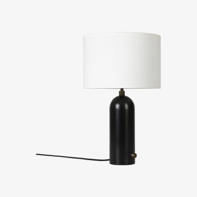 The Conran Shop Gravity Table Lamp Blackened Steel & White