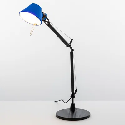 The Conran Shop Tolomeo Micro Bicolour Lamp in Black & Blue