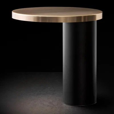 The Conran Shop Cylinda Table Lamp in Black & Gold