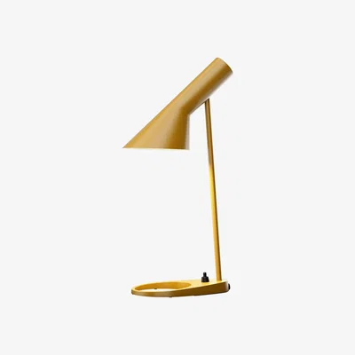 The Conran Shop Mini AJ Table Lamp in Yellow Ochre