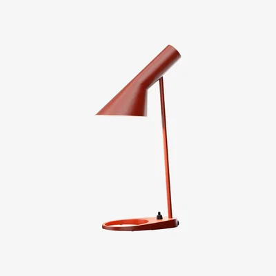 The Conran Shop Mini AJ Table Lamp in Rusty Red