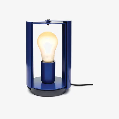 The Conran Shop Pivotante A Poser Table Lamp Blue