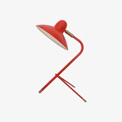The Conran Shop Arles Table Lamp in Scarlet