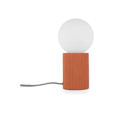 Cult Furniture Allegra Ribbed Table Lamp, Terracotta