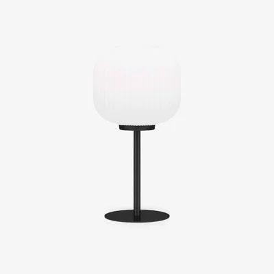 Cult Furniture Cordelia Table Lamp, White & Black