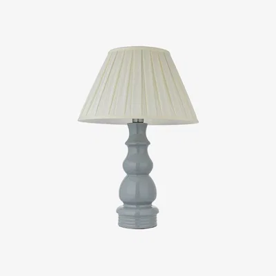 Cult Furniture Provence Table Lamp, Grey & Cream