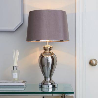 Dunelm Sinton Urn Chrome Table Lamp Chrome