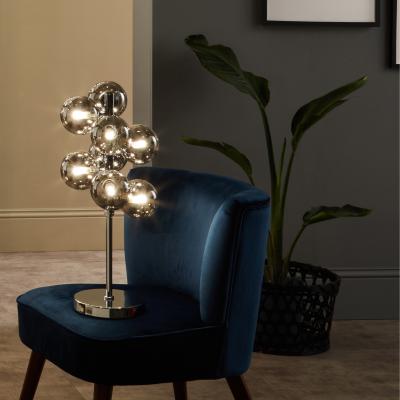 Dunelm Vecchio Table Lamp Silver
