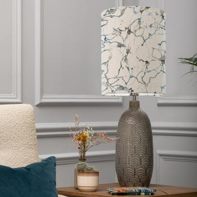 Dunelm Jadis Table Lamp with Carrara Shade Grey