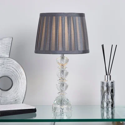 Dunelm Dorma Mini Genevieve Table Lamp Grey