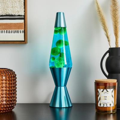 Dunelm Blue Lava Lamp Nordic Cariboo Turquoise (Blue)