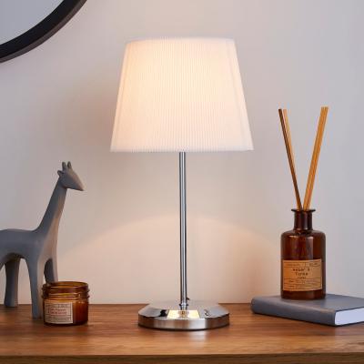Dunelm Jali Ivory Touch Dimmable Table Lamp Ivory
