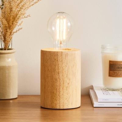 Dunelm Paint Your Own Bulb Holder Table Lamp Natural