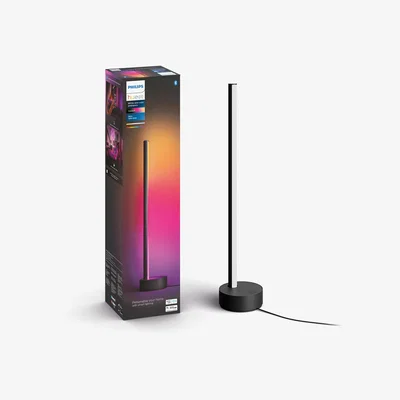 Dunelm Philips HUE Signe Gradient Smart LED Table Light Black