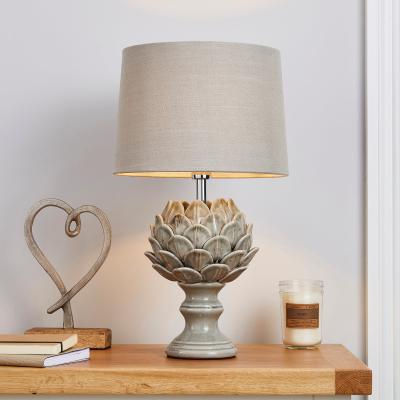 Dunelm Dorma Artichoke Table Lamp Grey Grey