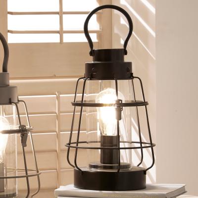 Dunelm Filey Table Lamp Black