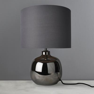 Dunelm Fulda Chrome Table Lamp Chrome