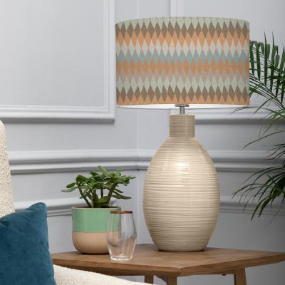 Dunelm Epona Table Lamp with Mesa Shade Mesa Granite Grey