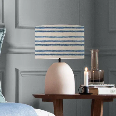 Dunelm Larissa Table Lamp with Merella Shade Cobalt Blue