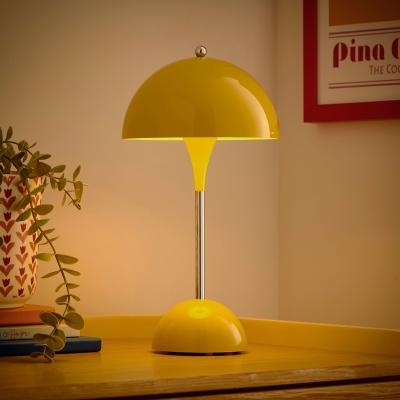Dunelm Kaoda Rechargeable Touch Dimmable Table Lamp Ochre