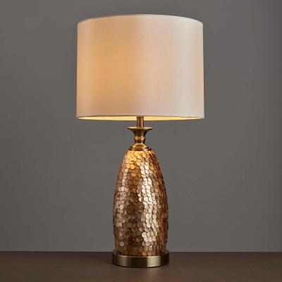 Dunelm Vogue Lanier Table Lamp Brown