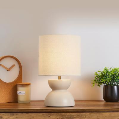 Dunelm Quebec 37cm Table Lamp Brown