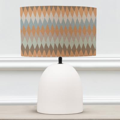 Dunelm Larissa Table Lamp with Mesa Shade Mesa Granite Grey