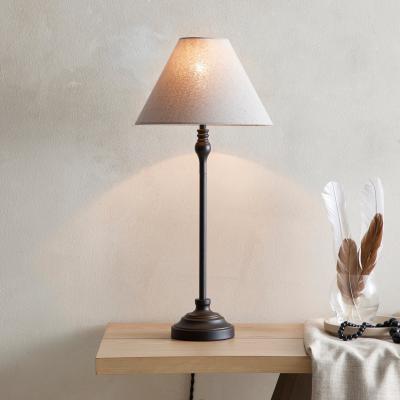 Dunelm Dorma Bedford Table Lamp Black Black