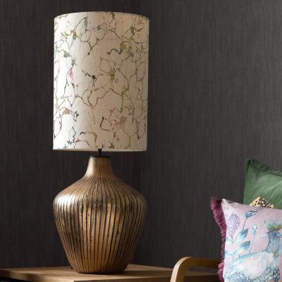 Dunelm Zelena Table Lamp with Carrara Shade Carrara Meadow Green