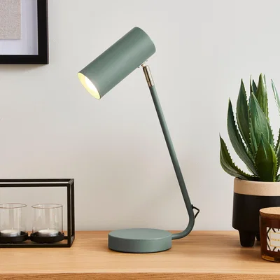Dunelm Lilou Integrated LED Dimmable Desk Lamp Lilypad