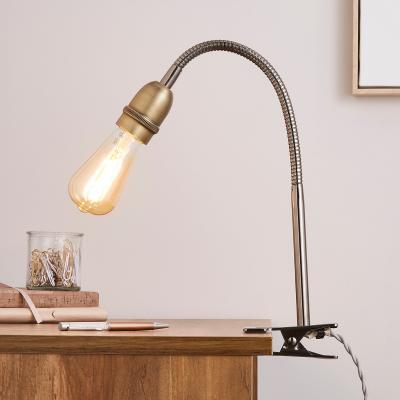 Dunelm Marsden Clip On Task Lamp Grey