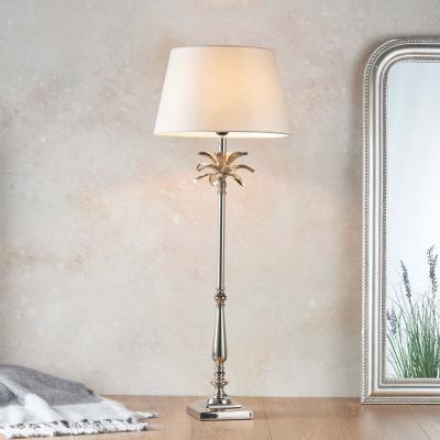Dunelm Vogue Laguna Large Table Lamp Base Nickel