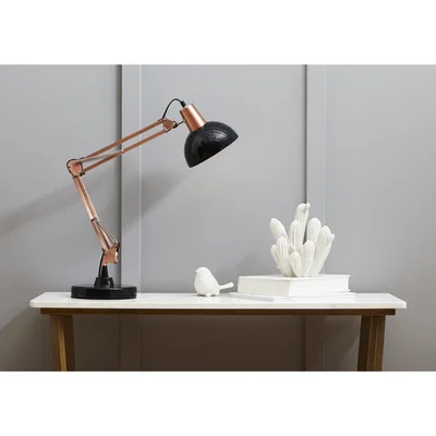 Furniture Village Finn Table Lamp - Black